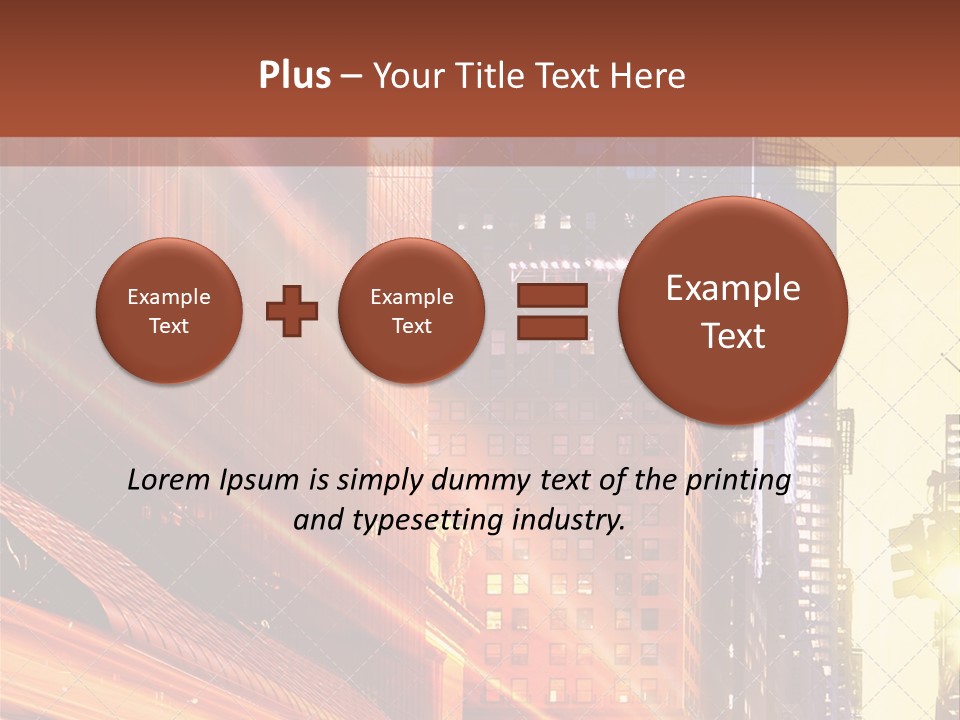 Advancement Timely Leccy PowerPoint Template
