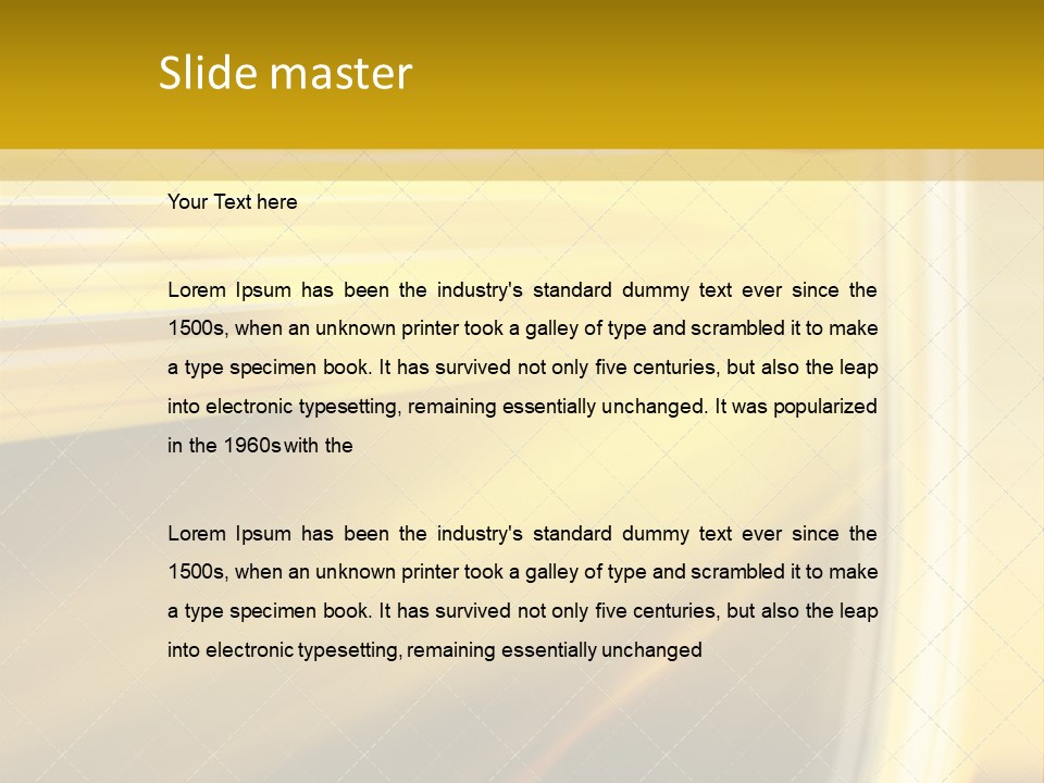Advance Voguish Environment PowerPoint Template