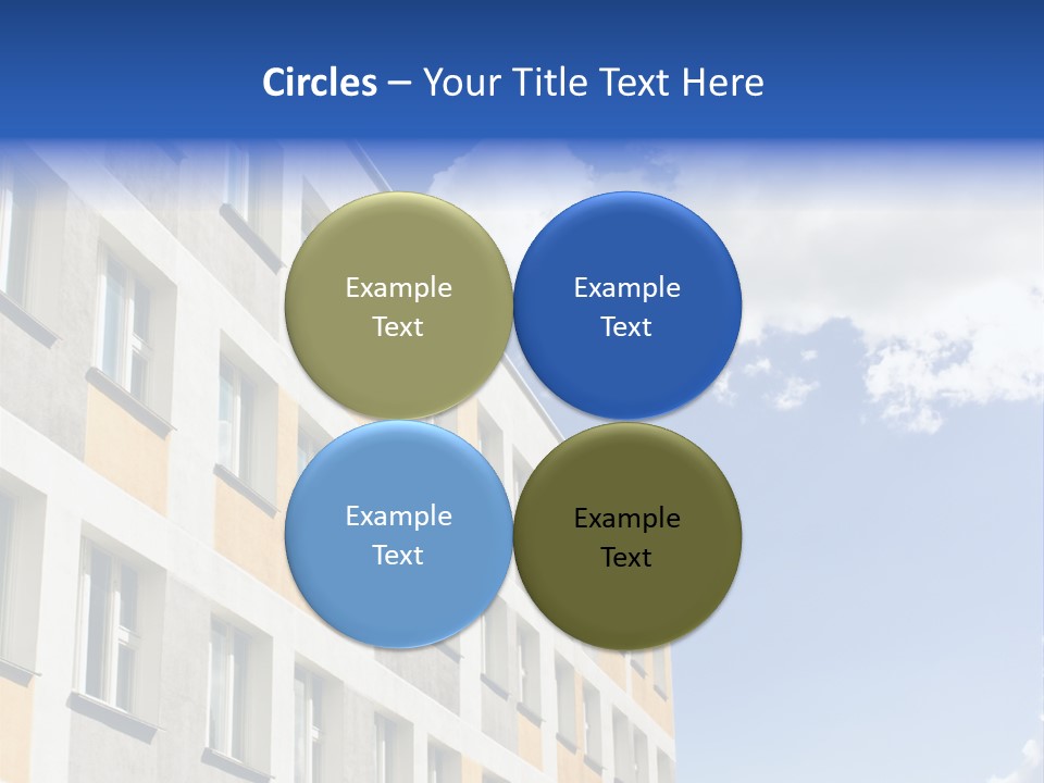 Window Front Texture PowerPoint Template