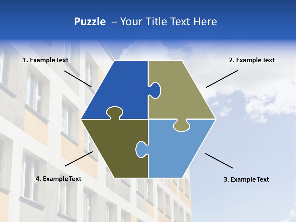 Window Front Texture PowerPoint Template