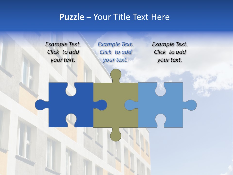 Window Front Texture PowerPoint Template