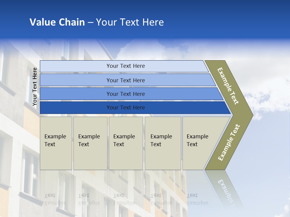 Window Front Texture PowerPoint Template