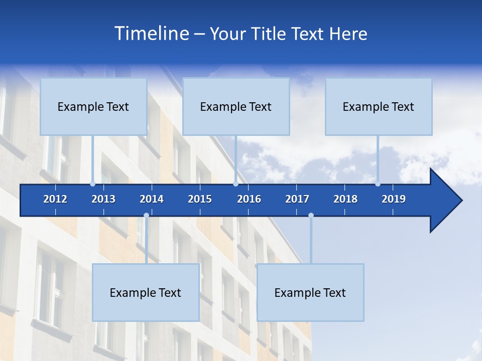 Window Front Texture PowerPoint Template