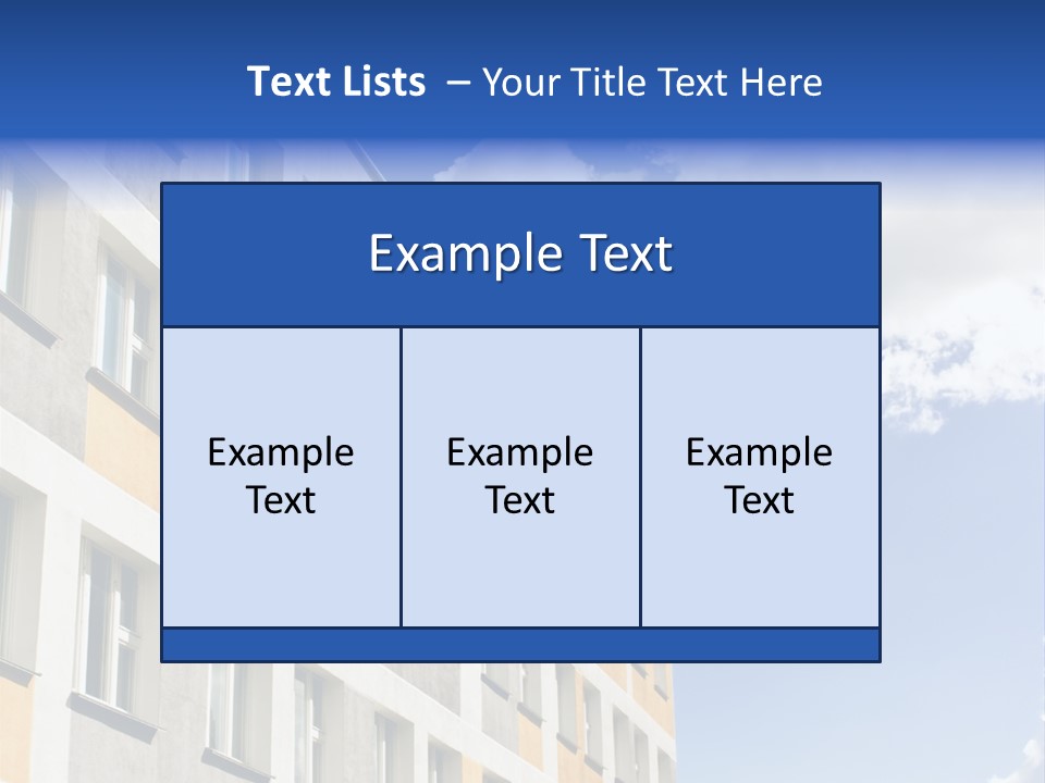 Window Front Texture PowerPoint Template
