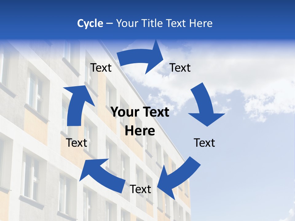 Window Front Texture PowerPoint Template