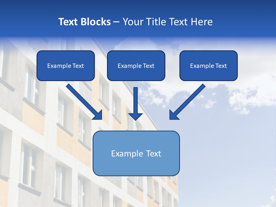 Window Front Texture PowerPoint Template