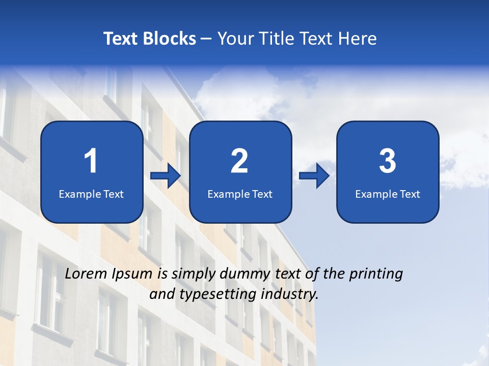 Window Front Texture PowerPoint Template