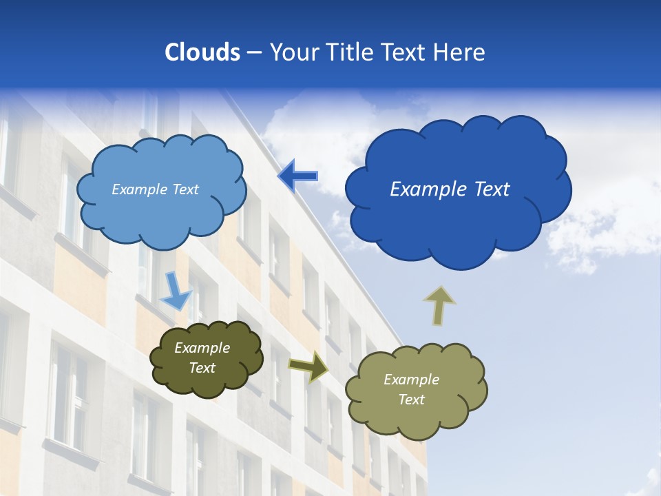 Window Front Texture PowerPoint Template
