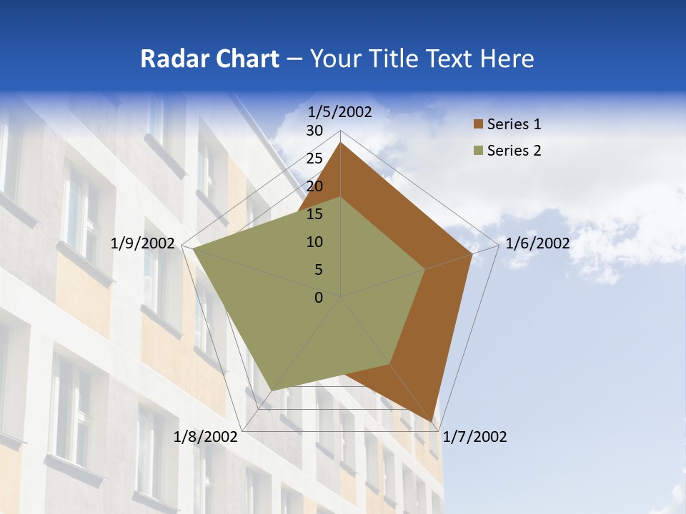 Window Front Texture PowerPoint Template