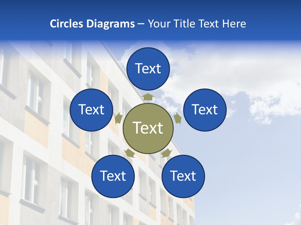 Window Front Texture PowerPoint Template
