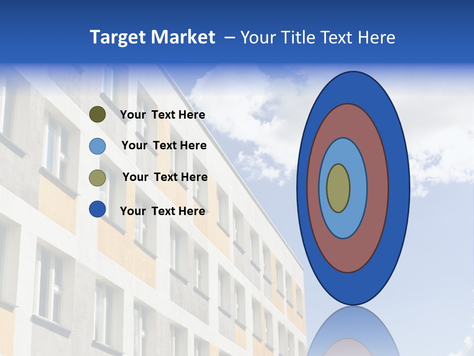 Window Front Texture PowerPoint Template