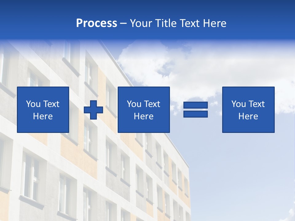 Window Front Texture PowerPoint Template