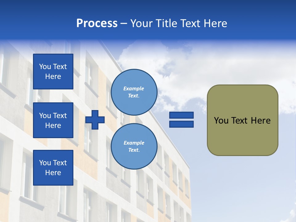 Window Front Texture PowerPoint Template