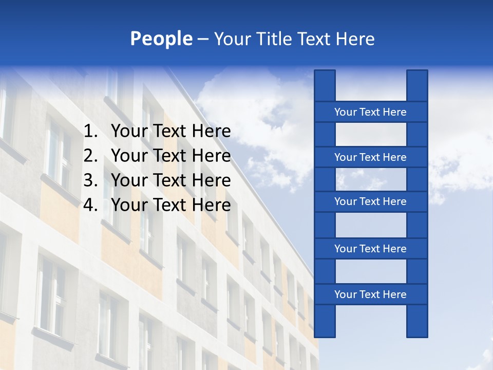 Window Front Texture PowerPoint Template