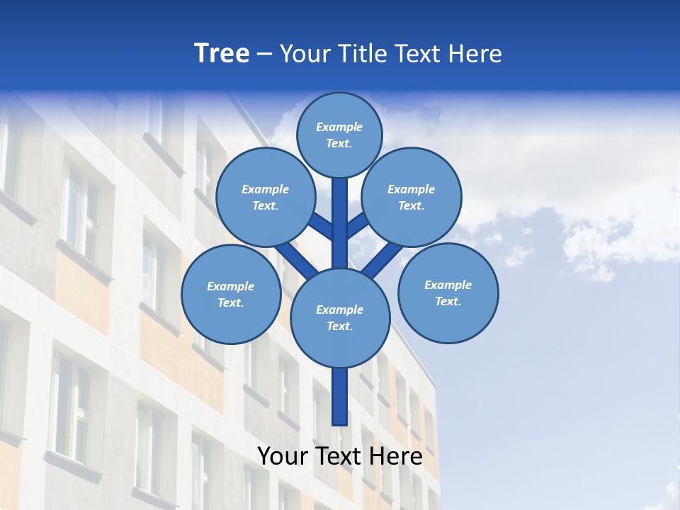 Window Front Texture PowerPoint Template