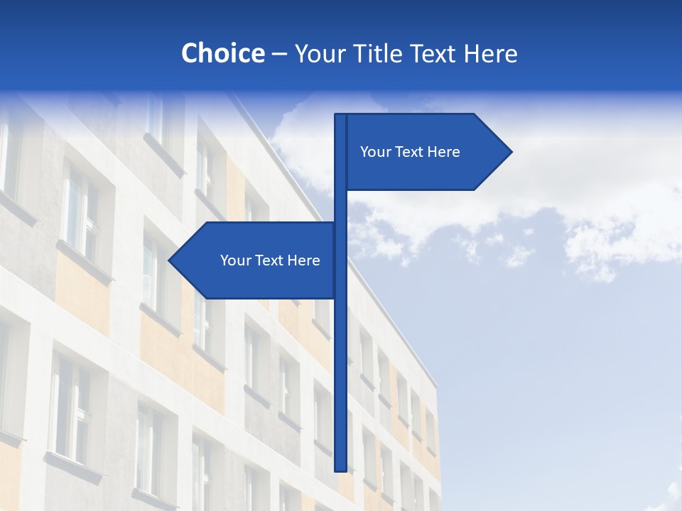 Window Front Texture PowerPoint Template