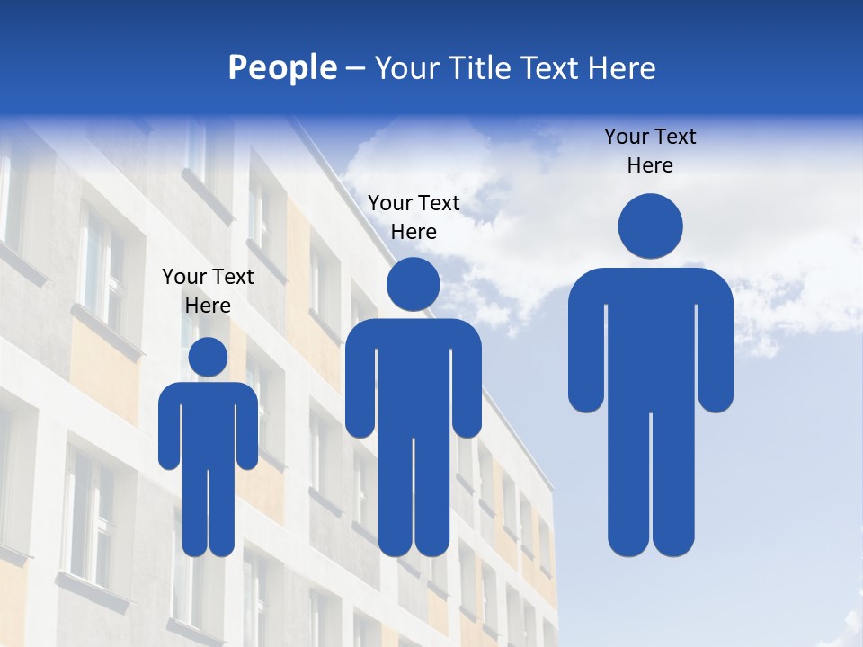 Window Front Texture PowerPoint Template