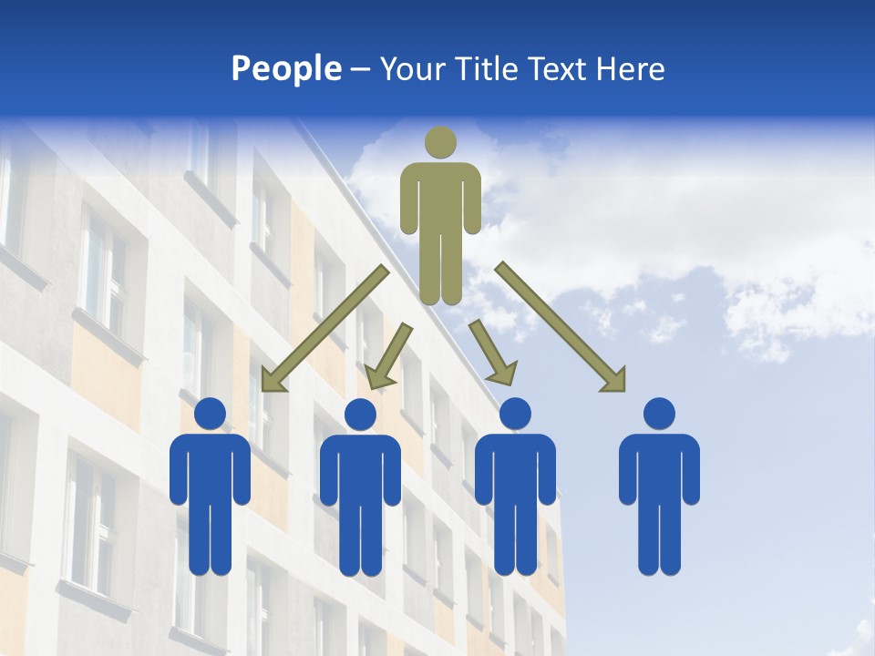 Window Front Texture PowerPoint Template