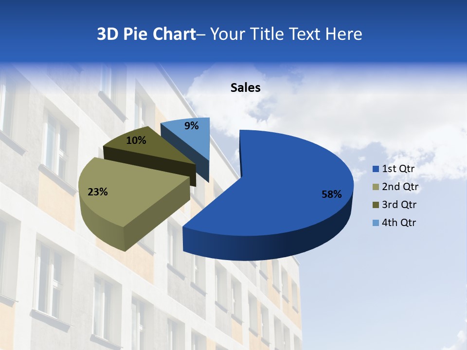 Window Front Texture PowerPoint Template