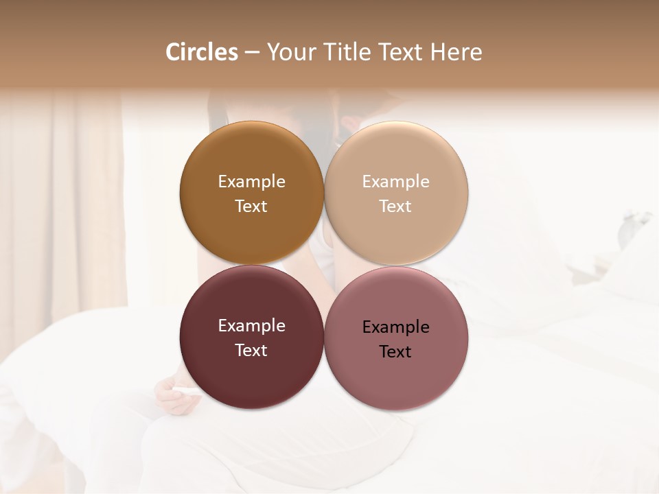 Bed Home Lovers PowerPoint Template