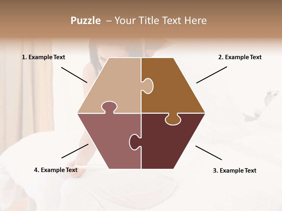 Bed Home Lovers PowerPoint Template