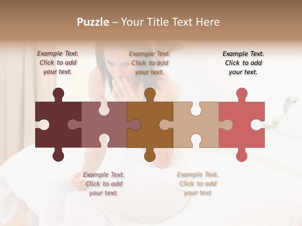 Bed Home Lovers PowerPoint Template