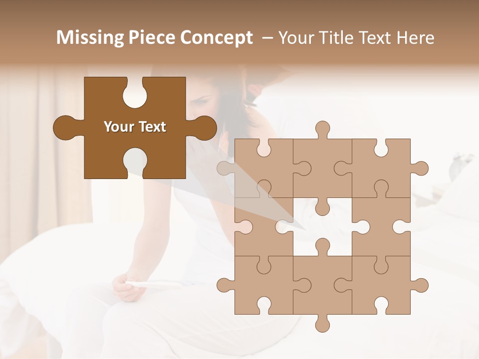 Bed Home Lovers PowerPoint Template