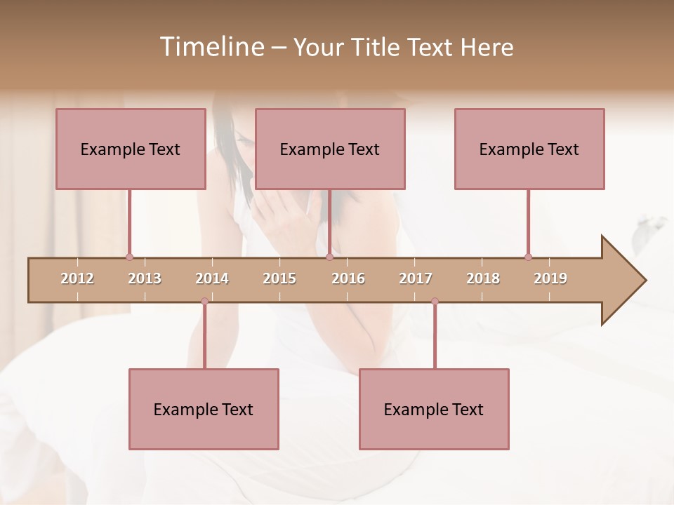 Bed Home Lovers PowerPoint Template