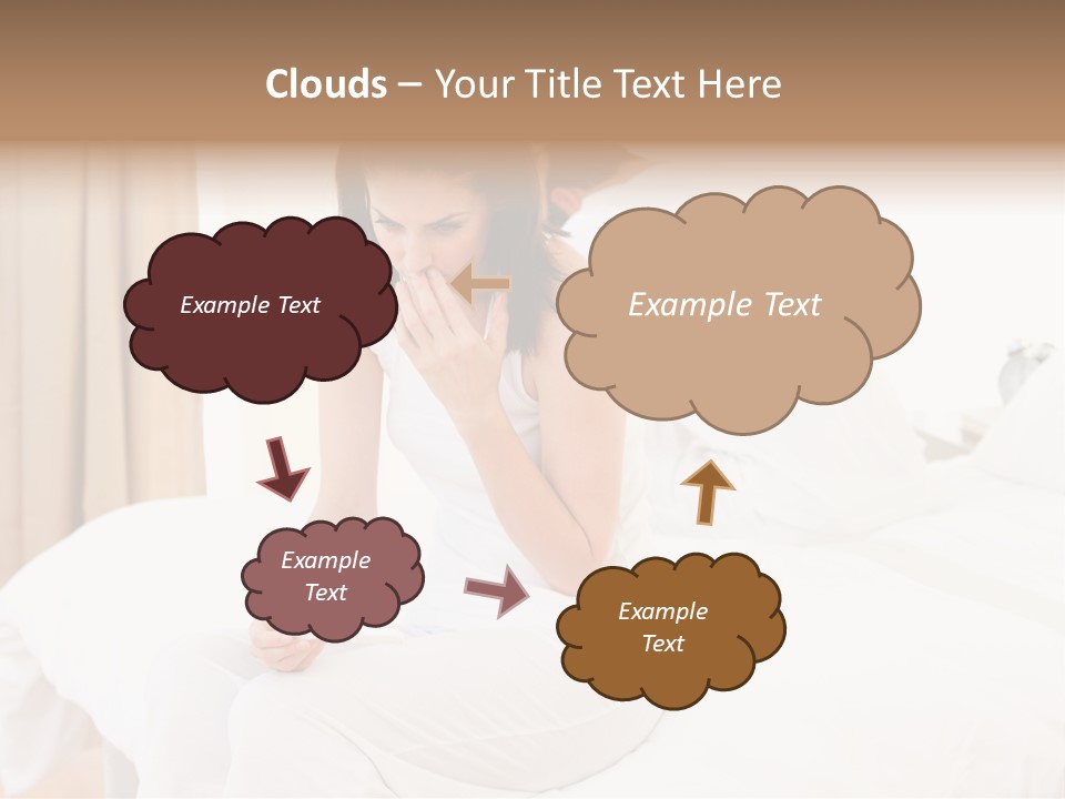 Bed Home Lovers PowerPoint Template