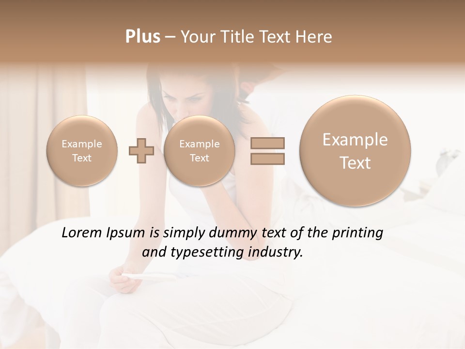 Bed Home Lovers PowerPoint Template