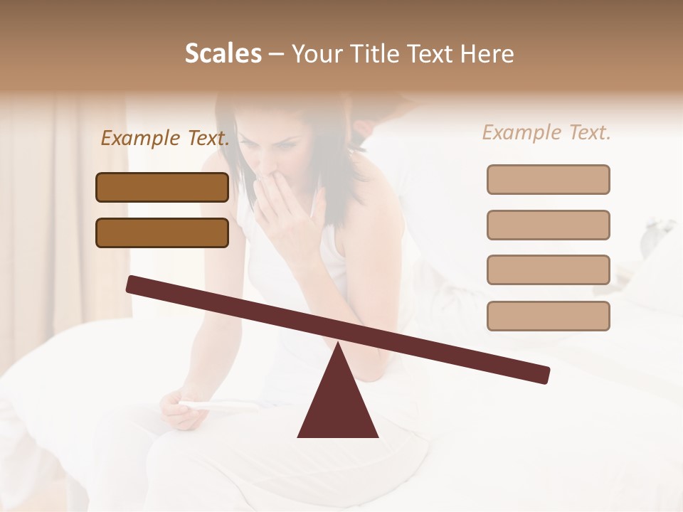 Bed Home Lovers PowerPoint Template