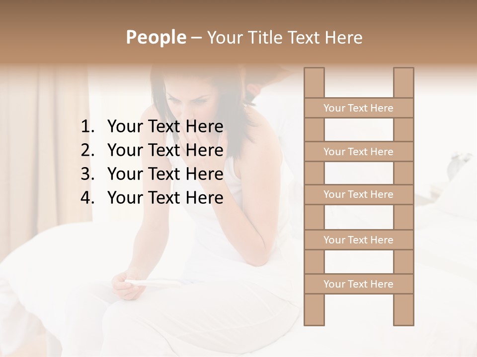 Bed Home Lovers PowerPoint Template