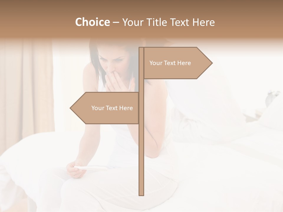 Bed Home Lovers PowerPoint Template