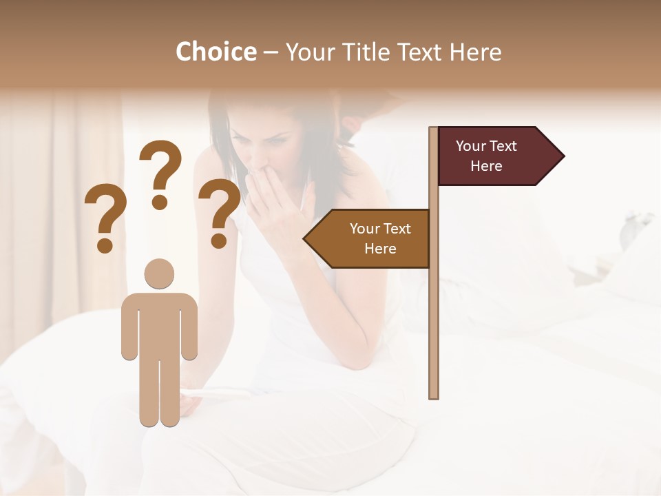 Bed Home Lovers PowerPoint Template