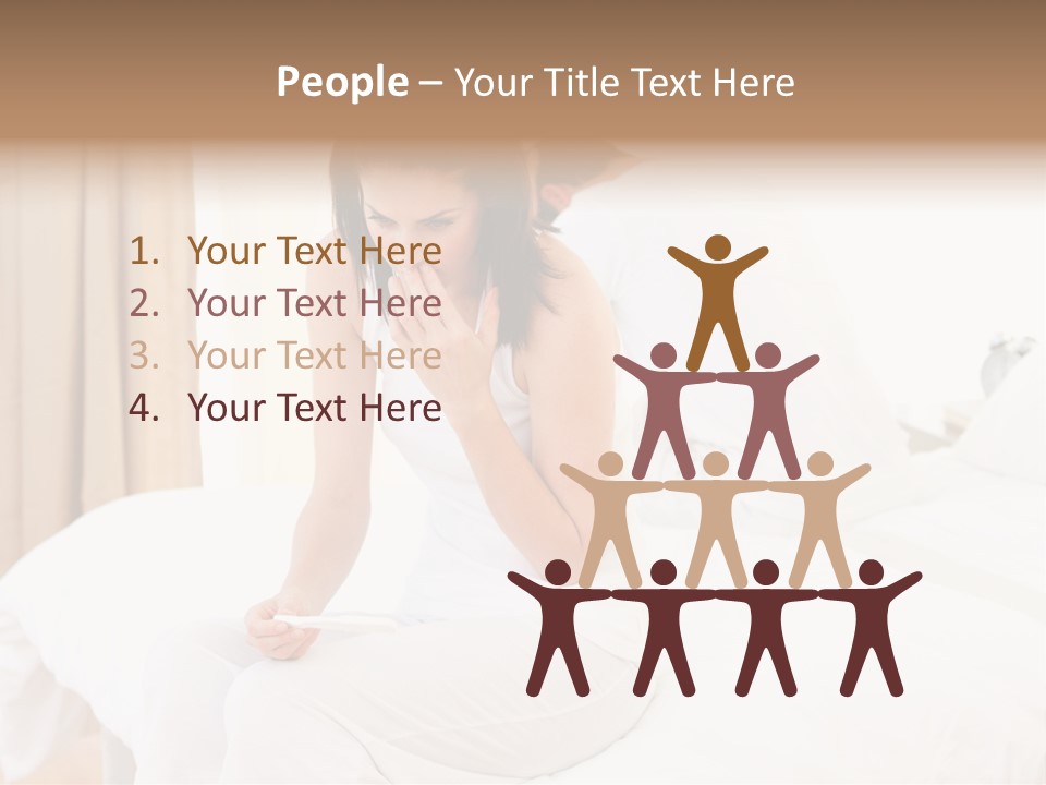 Bed Home Lovers PowerPoint Template