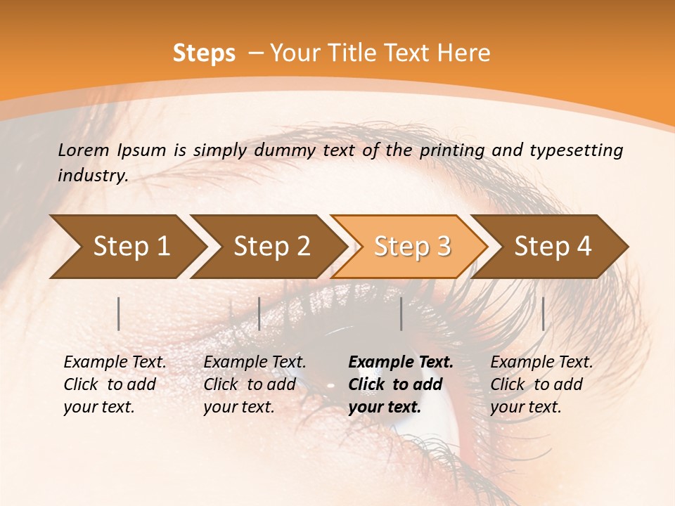 Female Stage Healthy PowerPoint Template
