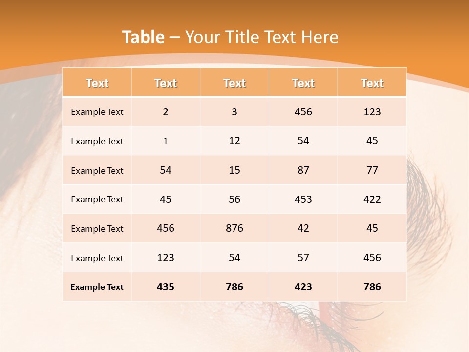 Female Stage Healthy PowerPoint Template