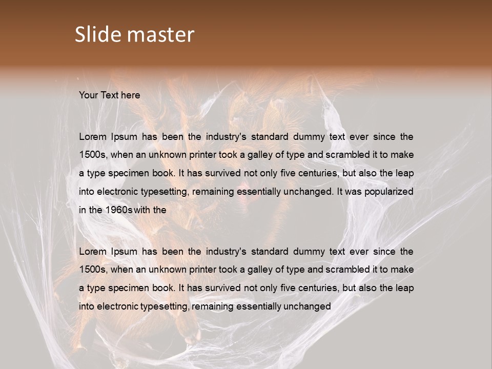 Animal Nature Nobody PowerPoint Template