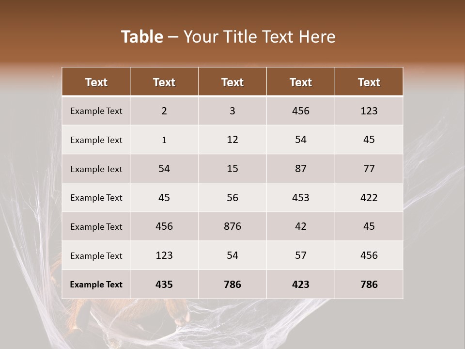 Animal Nature Nobody PowerPoint Template