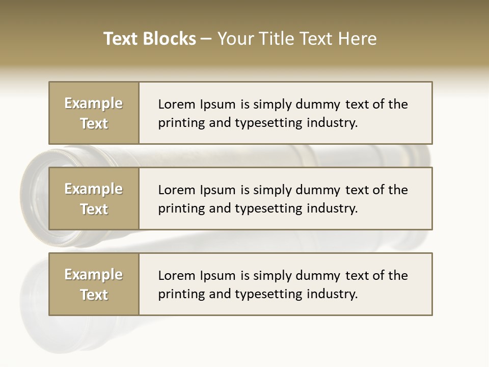 Shiny Brass Map PowerPoint Template