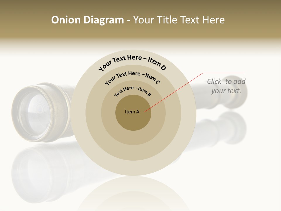 Shiny Brass Map PowerPoint Template