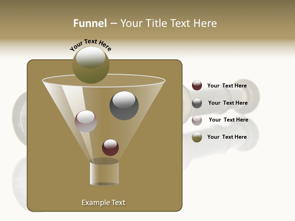 Shiny Brass Map PowerPoint Template