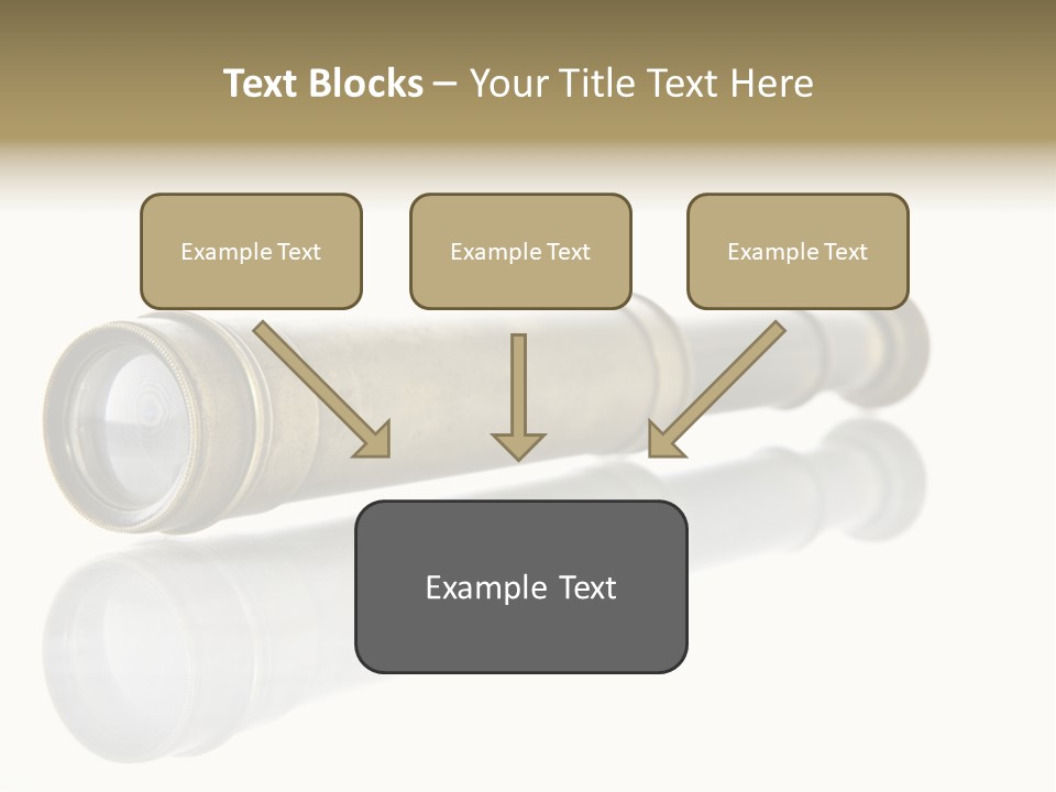Shiny Brass Map PowerPoint Template