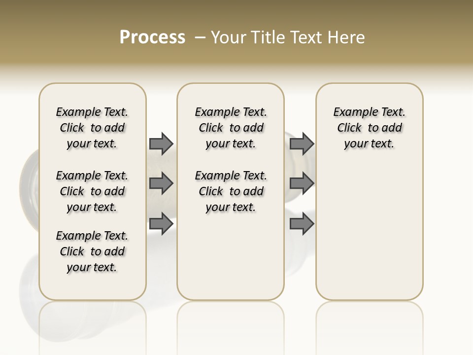 Shiny Brass Map PowerPoint Template