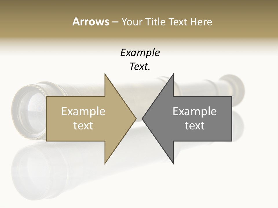 Shiny Brass Map PowerPoint Template