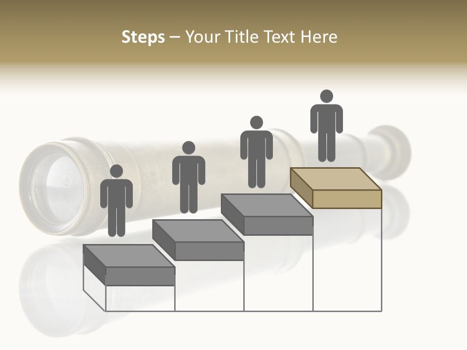 Shiny Brass Map PowerPoint Template