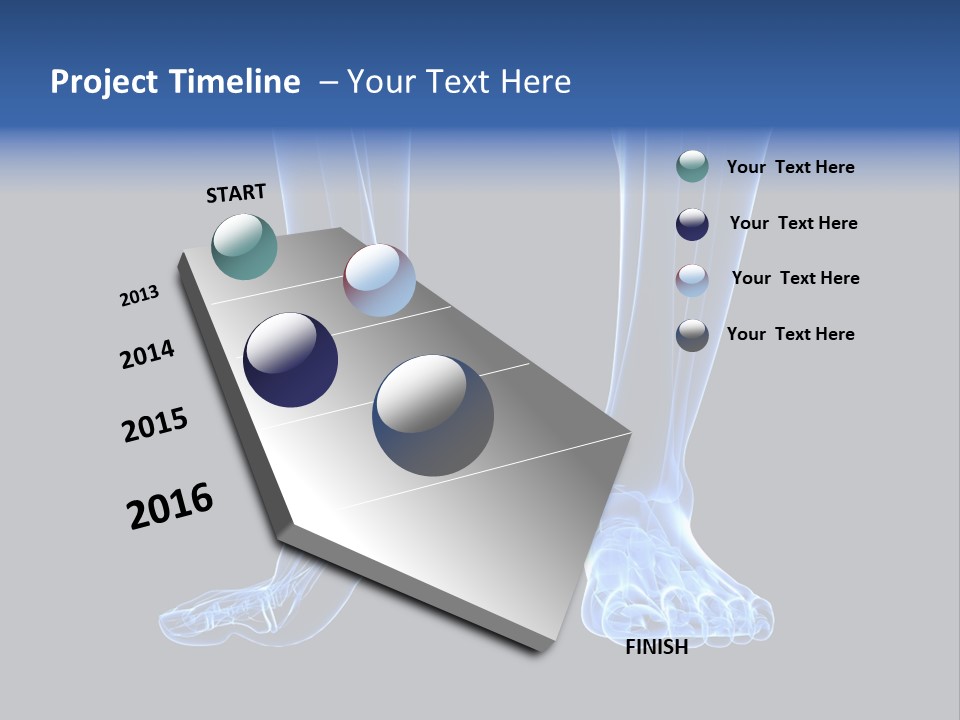 Joint Graphic Arthralgia PowerPoint Template