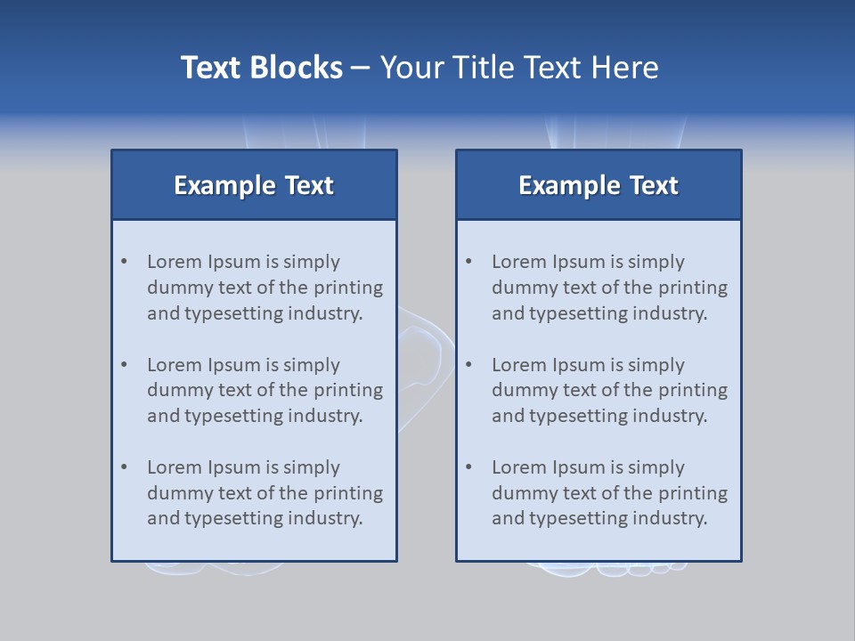 Joint Graphic Arthralgia PowerPoint Template