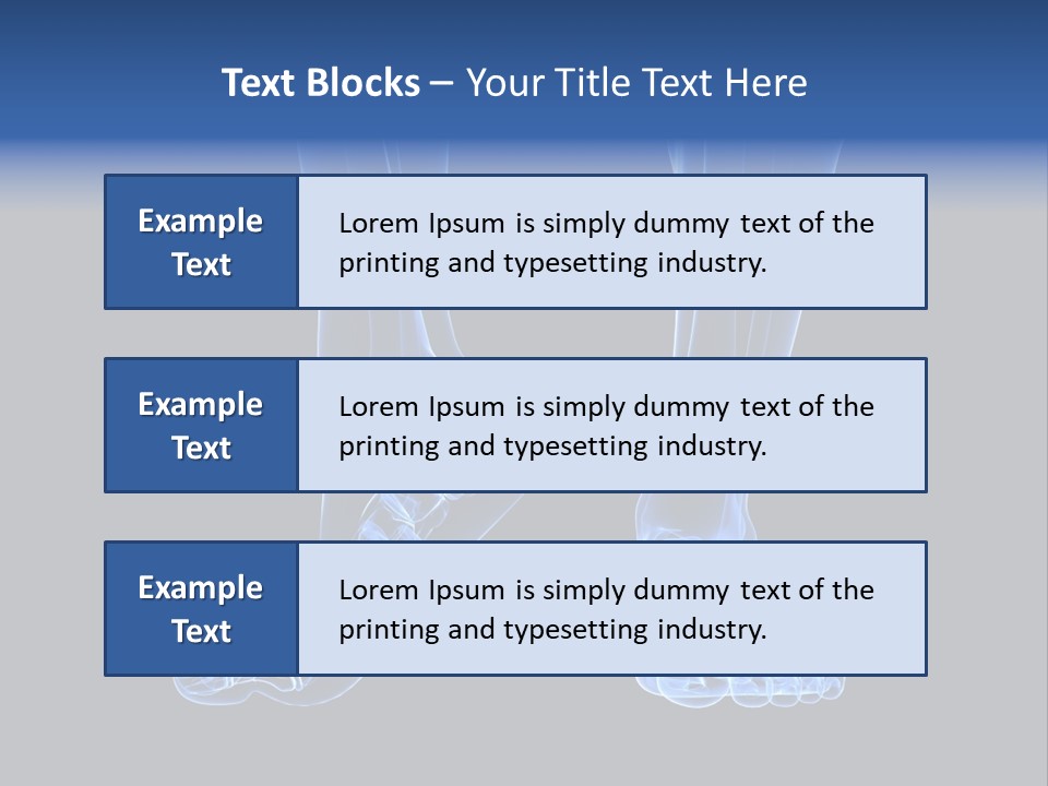 Joint Graphic Arthralgia PowerPoint Template