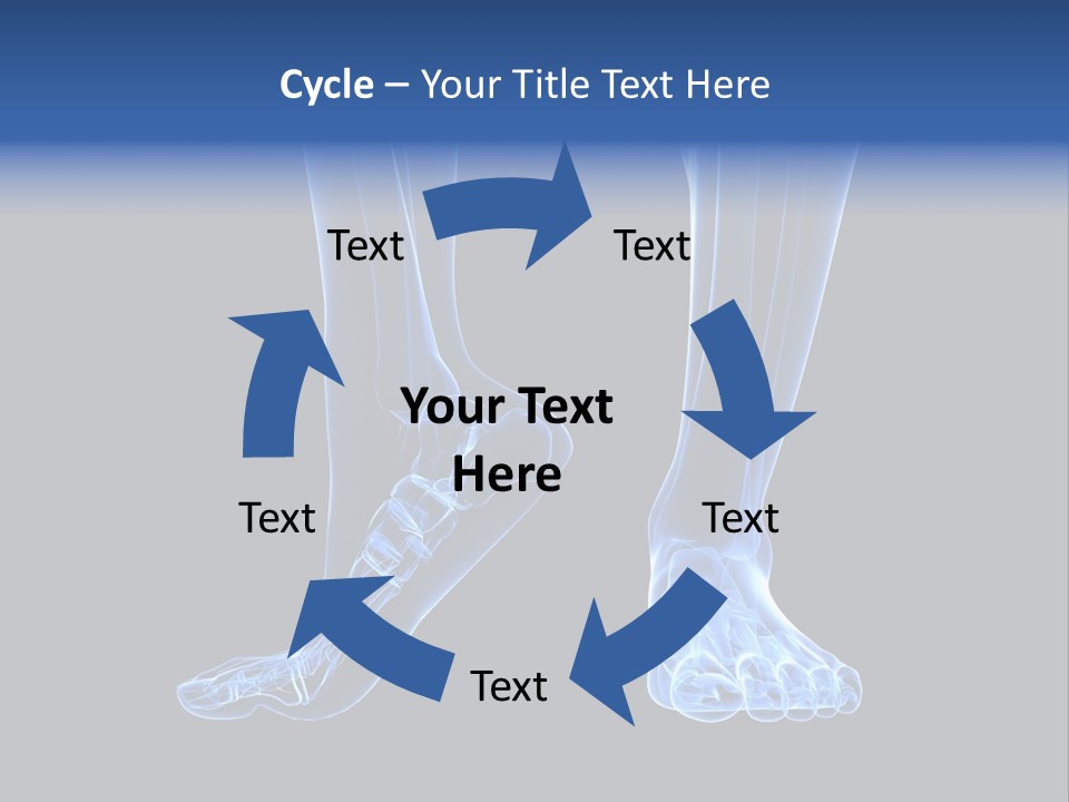Joint Graphic Arthralgia PowerPoint Template